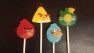 431sp Angry Mad Birds Chocolate Candy Mold
